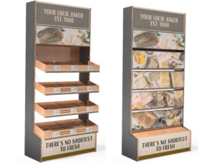Bakers-Delight-2-collapsible-shelving-unit-with-shelves-open